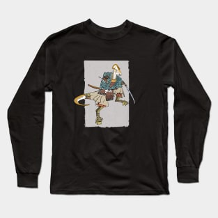 Hadrosaur Samurai Long Sleeve T-Shirt